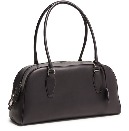 THE ROW E/W India leather shoulder bag