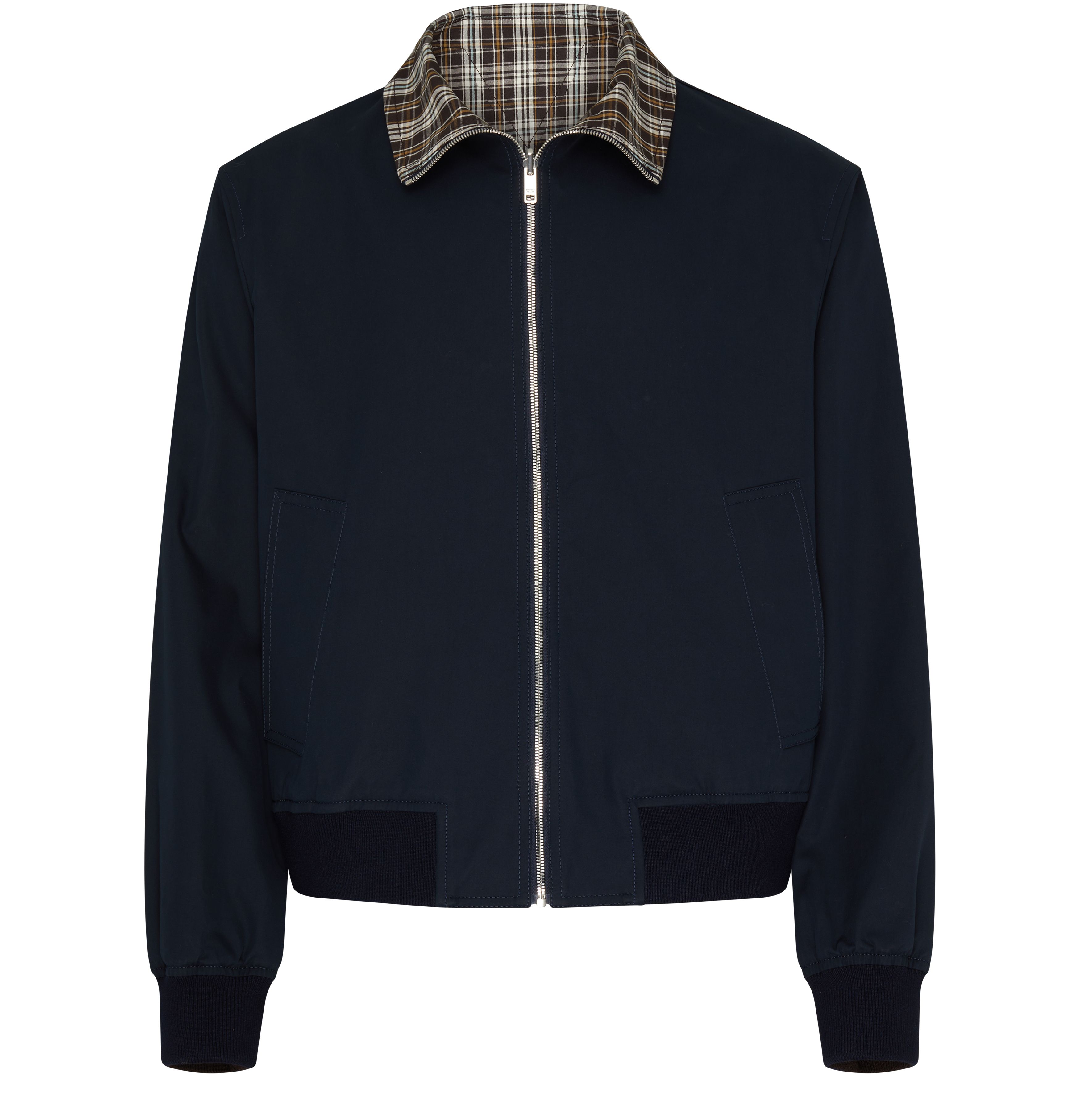 Oversized fit cotton twill coat