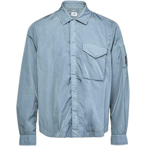 CP COMPANY Overshirt mit Reißverschluss Chrome-R Lens