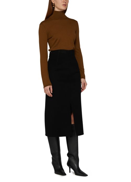 MAX MARA Patroni striped turtleneck sweater