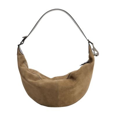 Lemaire Quiver Clip Hobo Bag In Gray