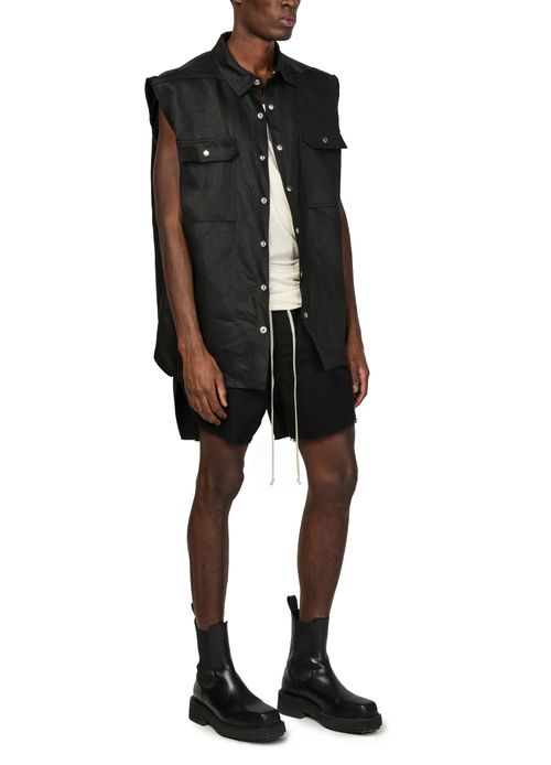 RICK OWENS Jumbo sleeveless jacket