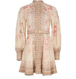 Women's Illuminate buttoned mini dress | ZIMMERMANN | 24S