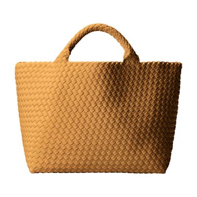 Naghedi Medium St Barths Tote Bag In Orange