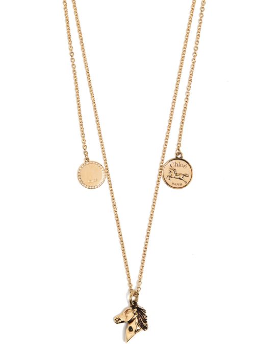 CHLOE Charm pendant necklace