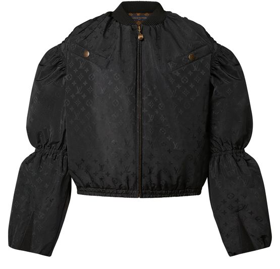 louis vuitton women's leather jacket