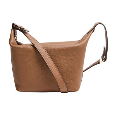 Valextra Mochi Mini Handle Bag In Brown