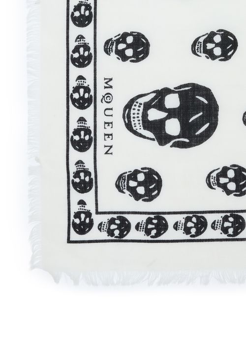 MCQUEEN Skull scarf