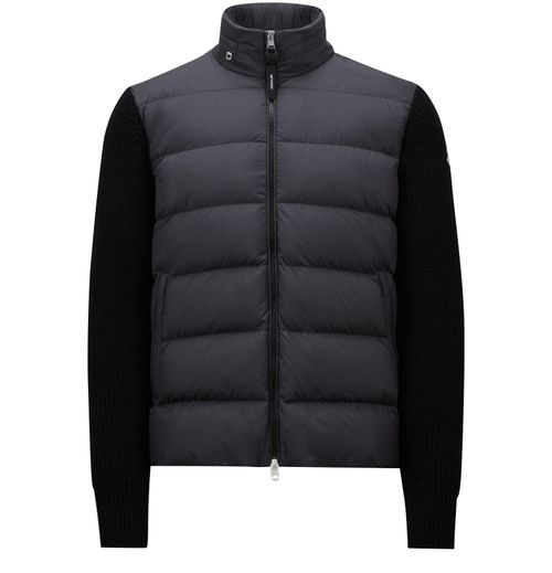 MONCLER 双材质夹克
