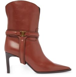CELINE - ウィルターン ハイスラウチー バックルブーツ レザー（本革） CELINE(セリーヌ) ブーツ(レディース) - 海外
