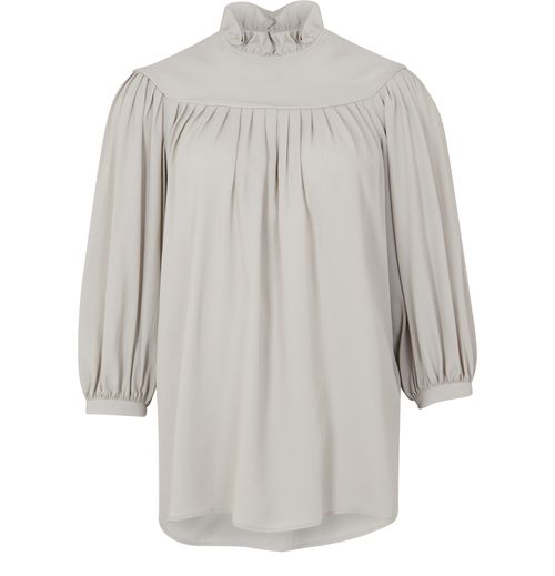 CELINE Fluid blouse in crepe de soie acetate