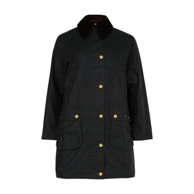 Long beadnell wax jacket