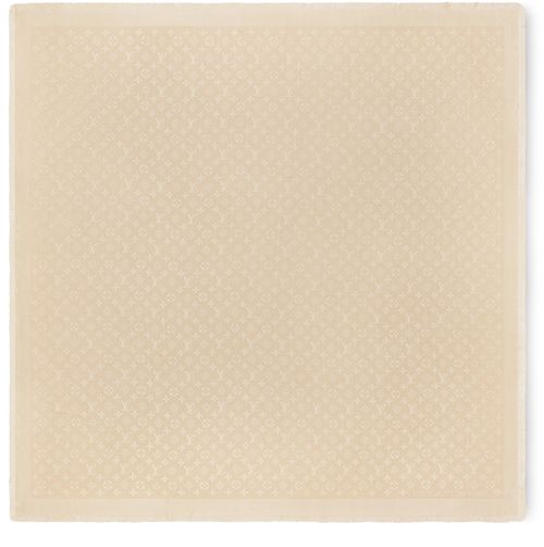 LOUIS VUITTON Châle Monogram Classic
