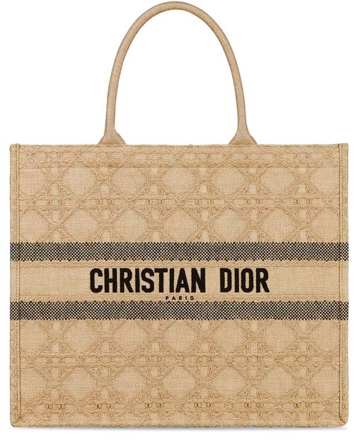 Large Dior Book Tote