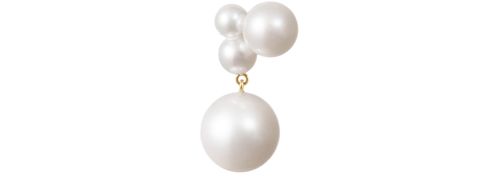 SOPHIE BILLE BRAHE Stella Pearl right ear earring