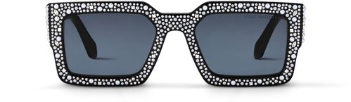 LOUIS VUITTON Lunettes de soleil LV Clash Pearls & Strass