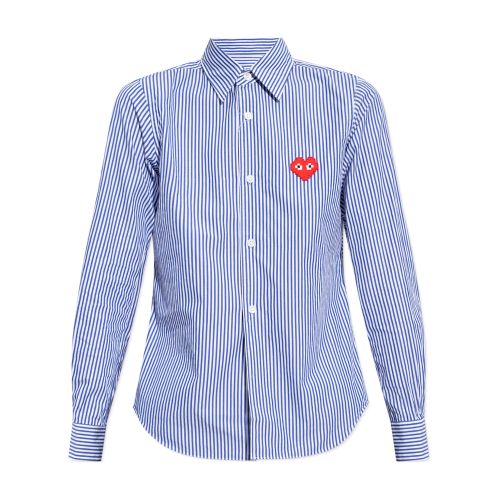 COMME DES GARÇONS PLAY STRIPED SHIRT