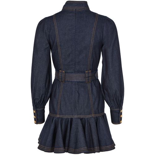 ZIMMERMANN High-neck mini dress