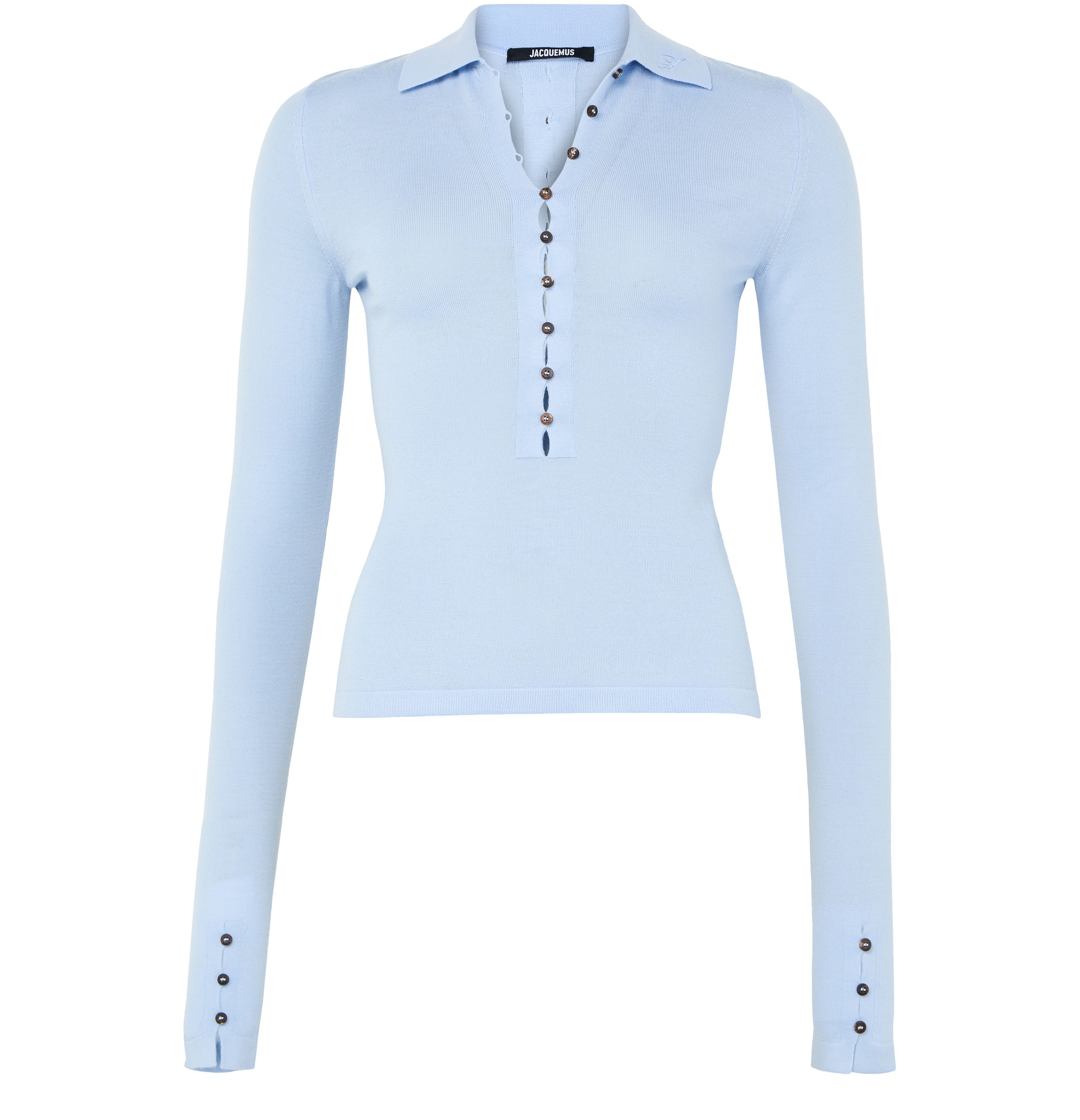 The Merino long sleeved polo