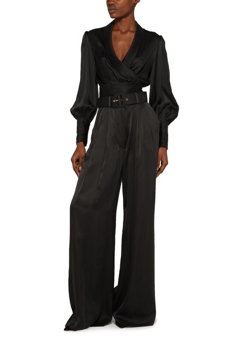 ZIMMERMANN Silk wrap top