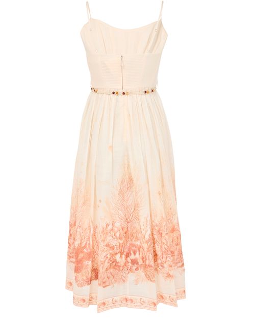 ZIMMERMANN Robe midi corset Wanderlust