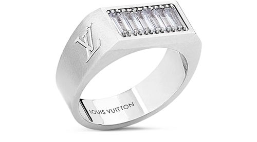 LOUIS VUITTON Bague en cristal LV Reflect