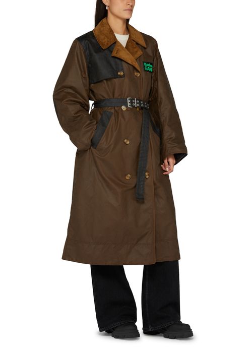 BARBOUR x Ganni - Wax trench