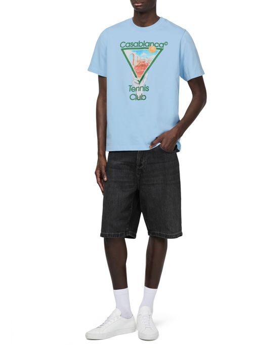 CASABLANCA Printed short-sleeved t-shirt