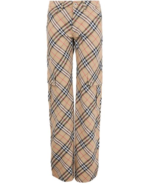 BURBERRY Baumwollhose Check