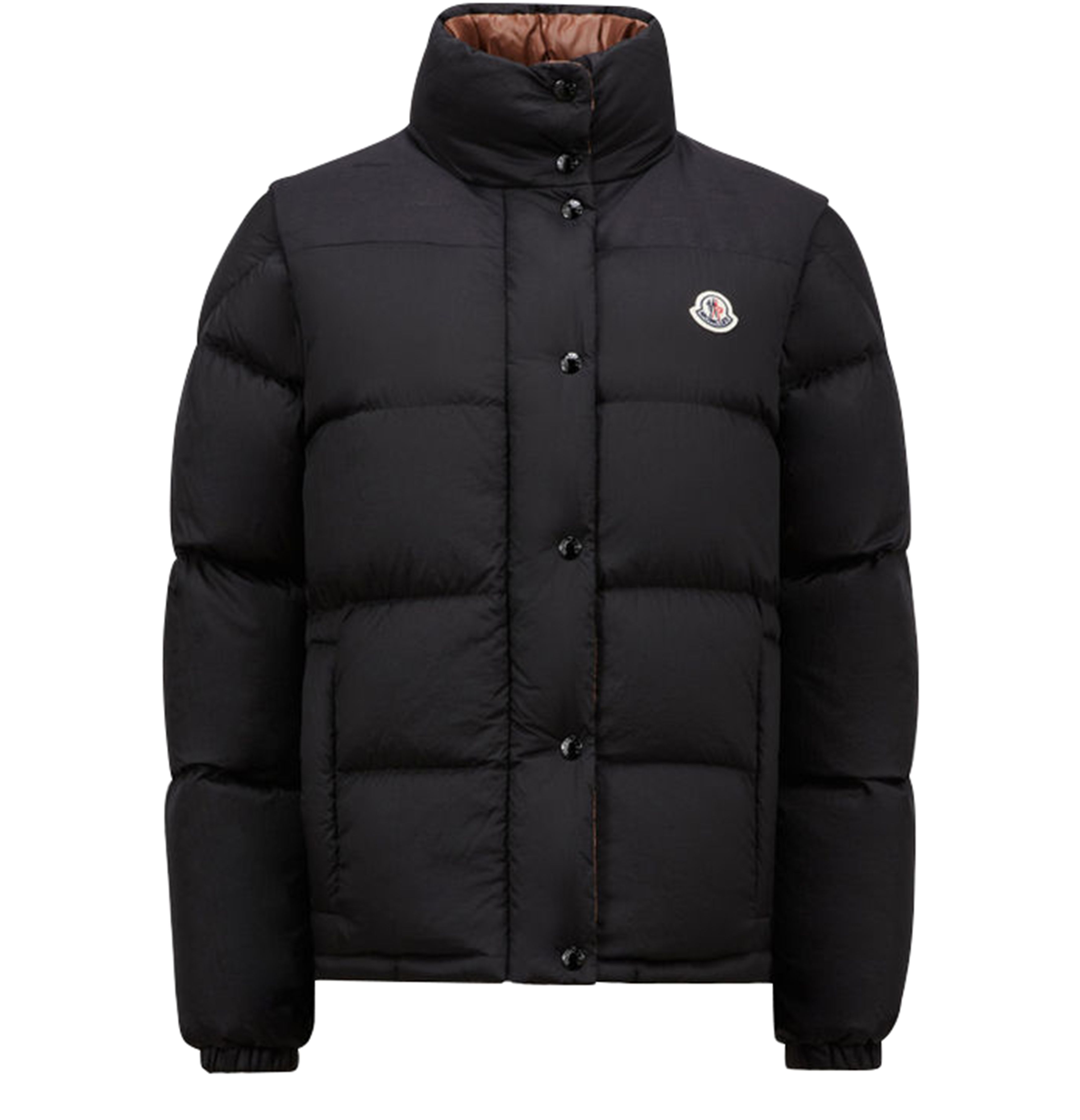 Moncler Verone reversible short down jacket