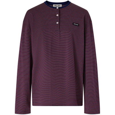 Women's Cotton shirt | MIU MIU | 24S