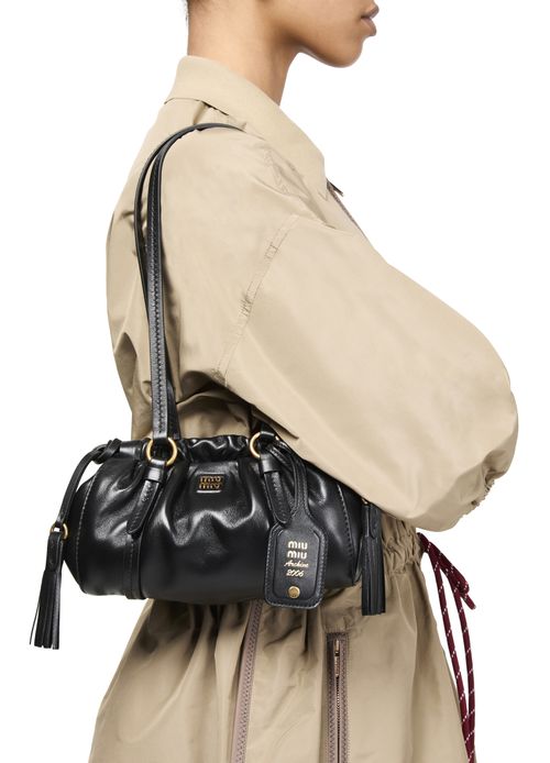 MIU MIU Leather shoulder mini bag