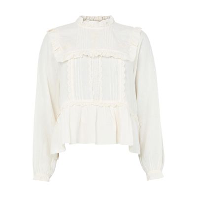 Jardin long-sleeved blouse