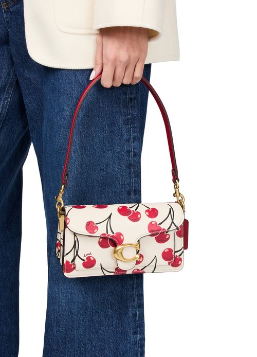 COACH Cherry print Tabby shoulder bag 20
