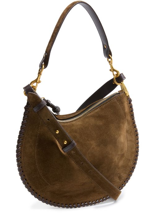 ISABEL MARANT Oskan soft zipped shoulder bag