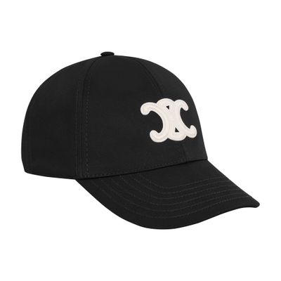 CELINE TRIOMPHE BASEBALL CAP 限定品　美品 Women's Triomphe baseball cap in washed cotton | CELINE | 24S