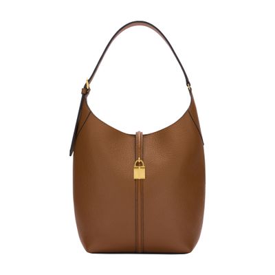 Demellier Large Siena Bucket Bag In Brown