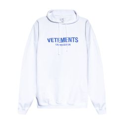 Vetements logo 2025 hoodie