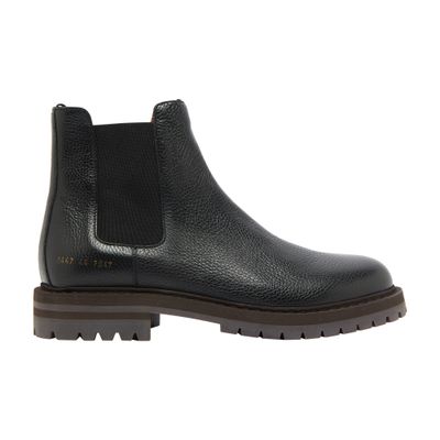 Common Projects Chelsea Ankle Boots In Black