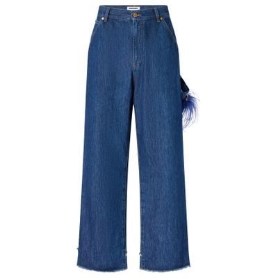 Darkpark Lisa Loose-fit Carpenter Jeans In Blue