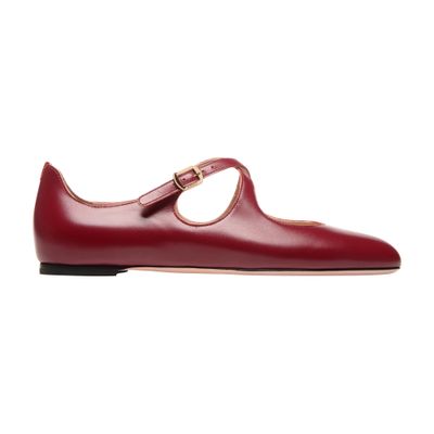 Bally Beliska Ballet Flats In Red
