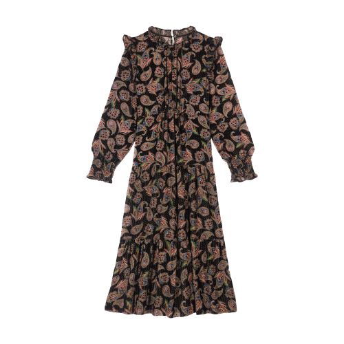 Ba&sh Roane Noir Dress In Noir