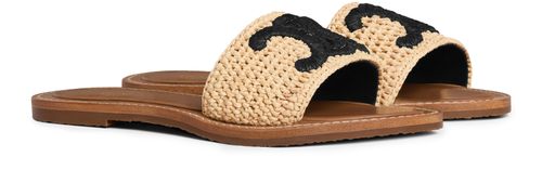 CELINE Celine Lympia mule in raffia