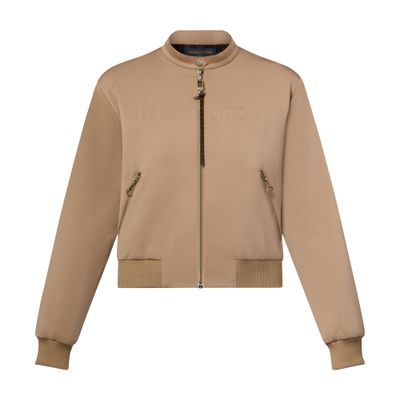 Louis Vuitton 3d  Bomber Jacket In Beige