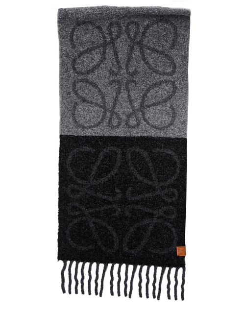 LOEWE Anagram scarf in alpaca and wool