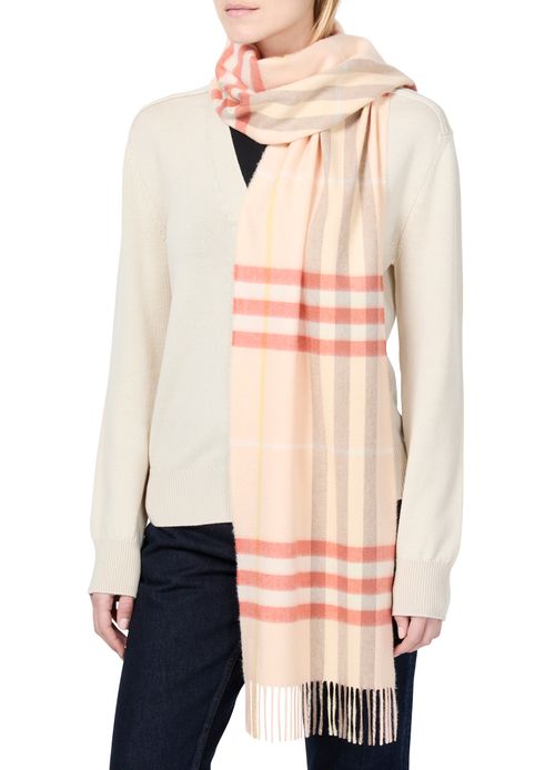 BURBERRY Echarpe en cachemire Check