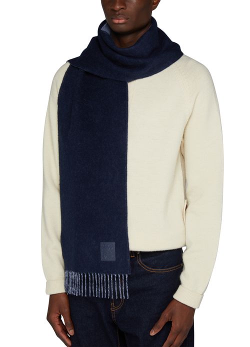 LOEWE Echarpe en mohair et laine
