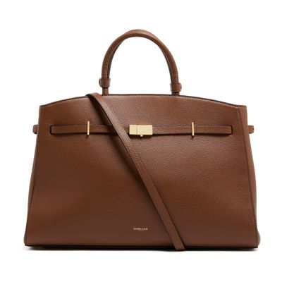 Demellier The Hudson Handbag In Brown