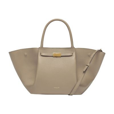 Demellier The Midi New York Handbag In Neutral
