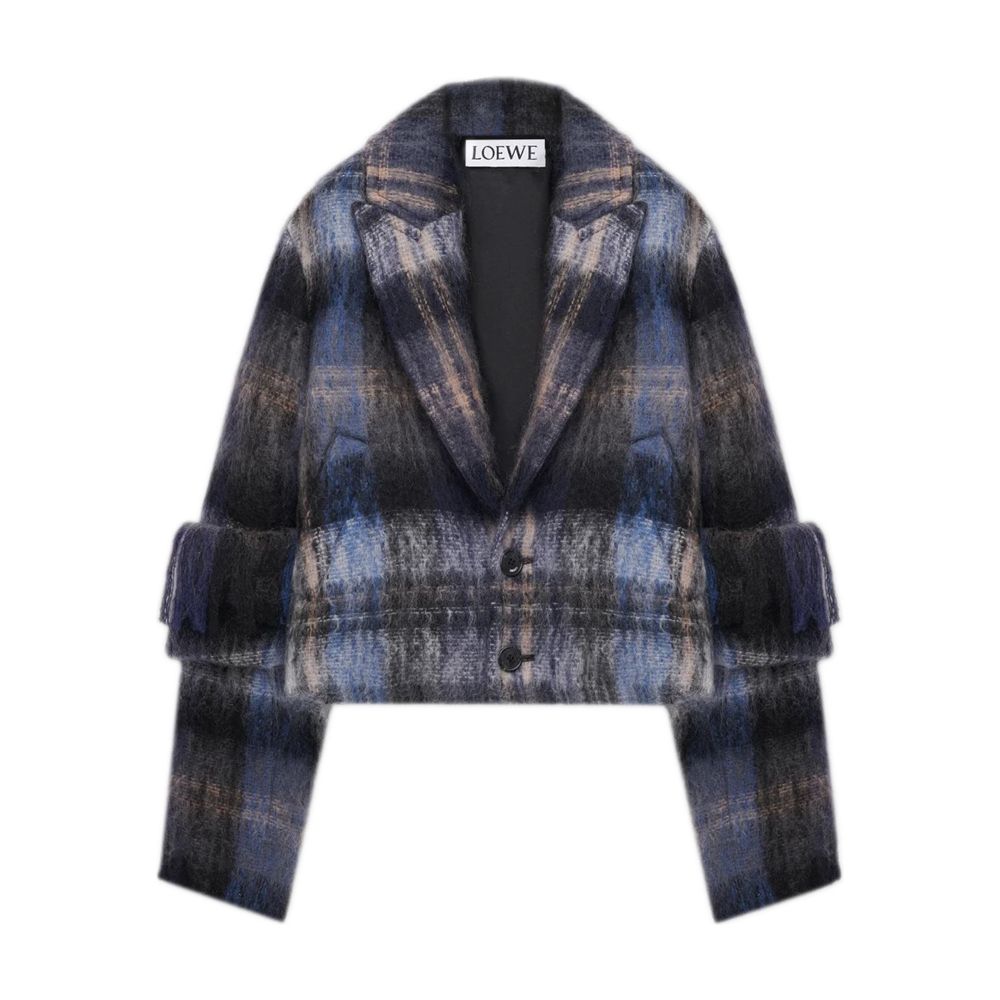 Jacket in mohair and wool blend thumbnail 8